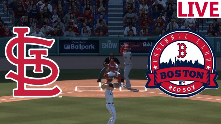 🔴live🔴stルイカージナルスvsボストンレッドソックス /4月6日 /MLBショー25