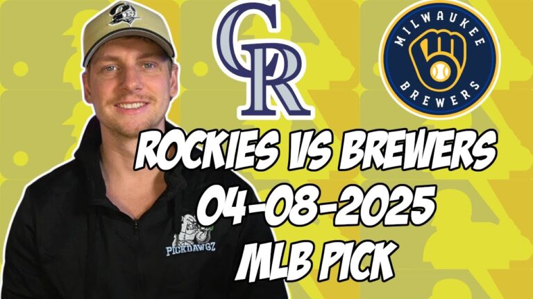 ミルウォーキーブリューワーズ対コロラドロッキーズ4/8/25 MLBピック＆予測| MLBベットのヒント