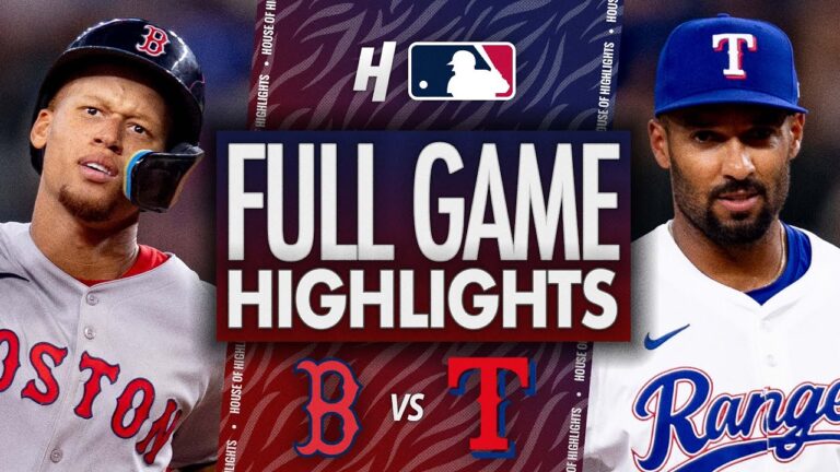 ボストンレッドソックスvsテキサスレンジャーズ - フルゲームのハイライト| 2025年3月29日MLB開幕週