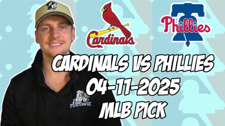 フィラデルフィアフィリーズvsセントルイスカージナルス4/11/25 MLBピック＆予測| MLBベットのヒント