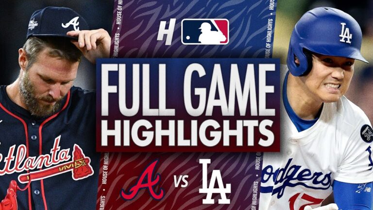 アトランタブレーブスvsロサンゼルスドジャース - フルゲームのハイライト| 2025年4月1日MLBシーズン