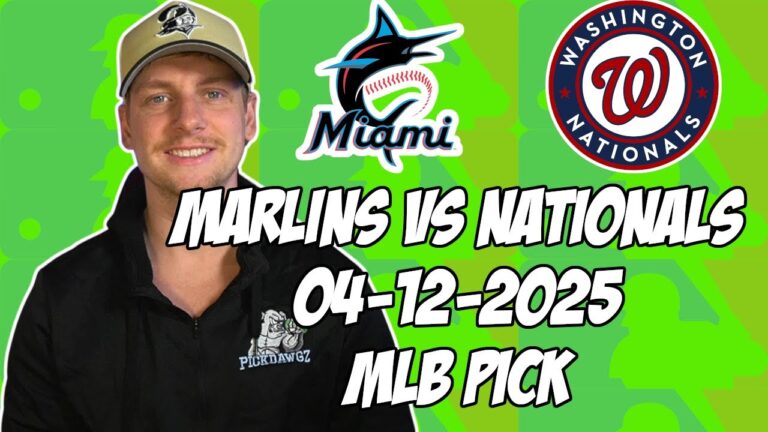 ワシントンナショナルズvsマイアミマーリンズ4/12/25 MLBピック＆予測| MLBベットのヒント