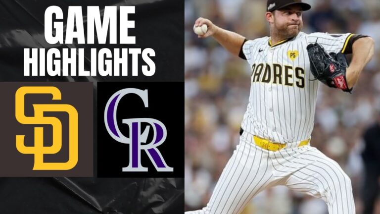 サンディエゴvsロッキーズL Jmichael King Lanza Juego Perfecto en La Joya de Los Padres l Resumen