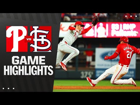 フィリーズvs.カーディナルズゲームのハイライト（4/11/25）| MLBのハイライト