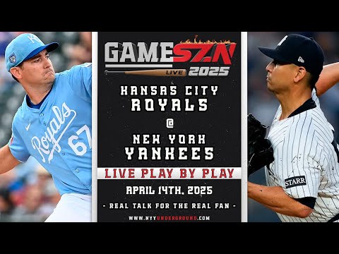 Gameszn Live：カンザスシティロイヤルズ @ニューヨークヤンキース - ルーゴvs.カラスコ