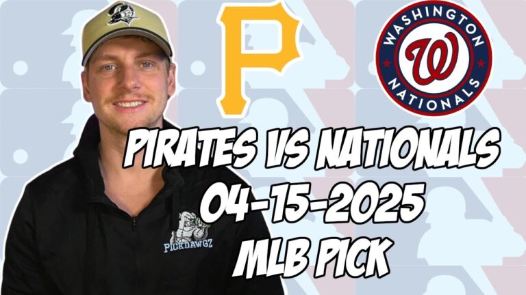 ピッツバーグパイレーツ対ワシントンナショナルズ4/15/25 MLBピック＆予測| MLBベットのヒント