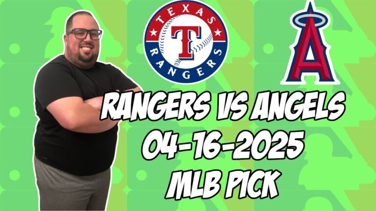 ロサンゼルスエンジェルス対テキサスレンジャーズ4/16/25 MLBピック＆予測| MLBベットのヒント