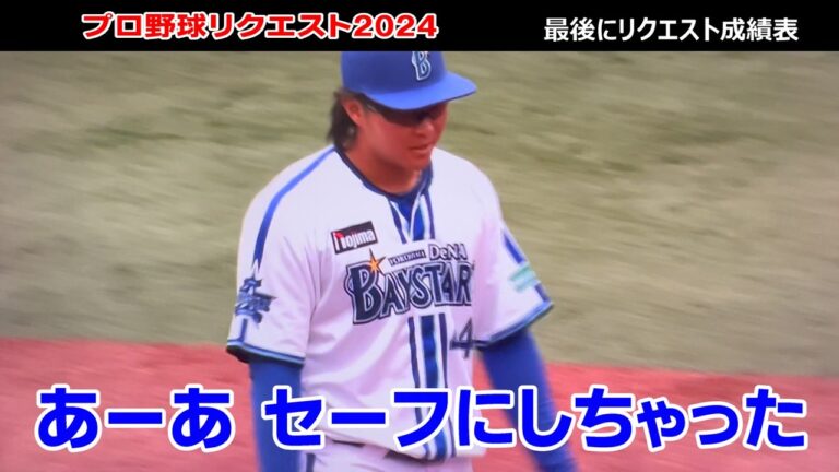 【2024年プロ野球リクエスト場面集】その４Bたっぷりベイ 日本一おめでとう！ リクエスト成績比較 2023年と2024年を比較！判定しやすいように映像拡大編集！