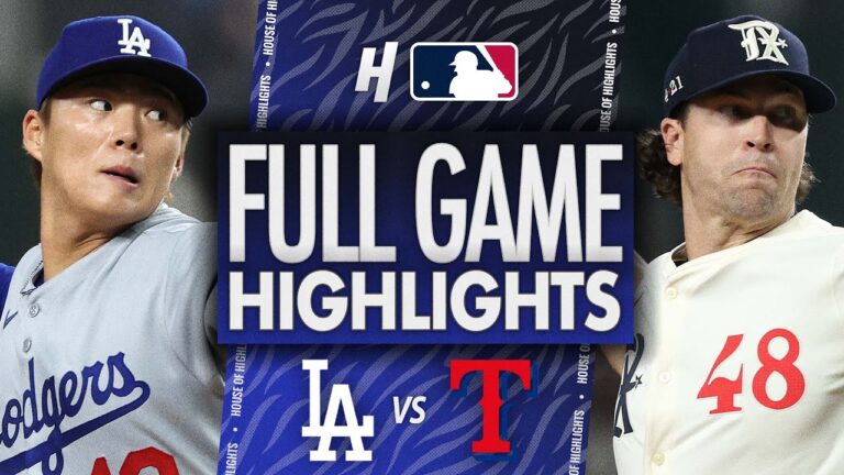 ロサンゼルスドジャースvsテキサスレンジャーズ - フルゲームのハイライト| 2025年4月18日MLBシーズン
