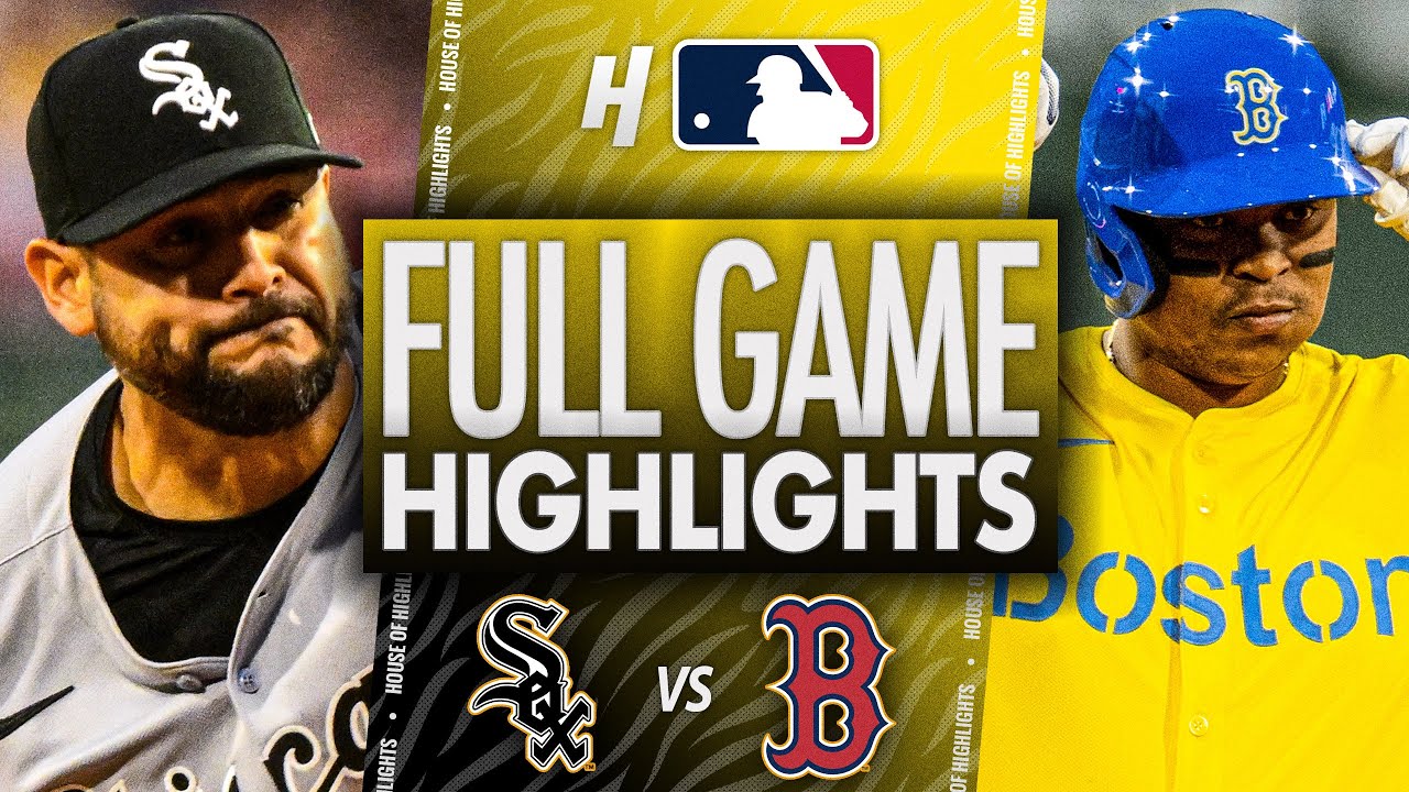 Chicago White Sox vs Boston Red Sox FULL GAME HIGHLIGHTS 4K April