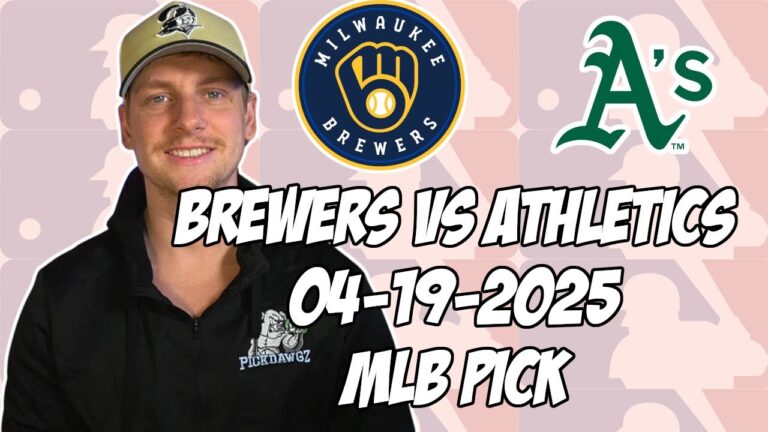 オークランドAのvsミルウォーキーブリューワーズ4/19/25 MLBピック＆予測| MLBベットのヒント