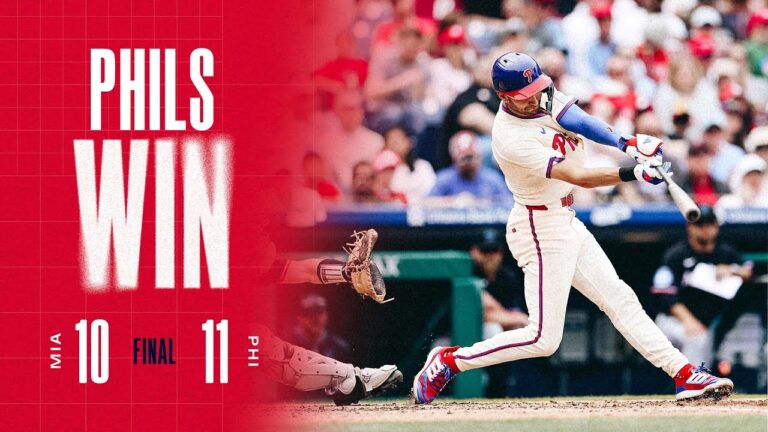 Marlins vs. Philliesゲームのハイライト（4/19/25）| MLBのハイライト