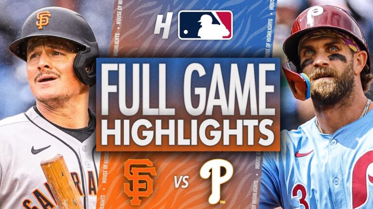 サンフランシスコジャイアンツ対フィラデルフィアフィリーズ - フルゲームのハイライト| 2025年4月17日MLBシーズン