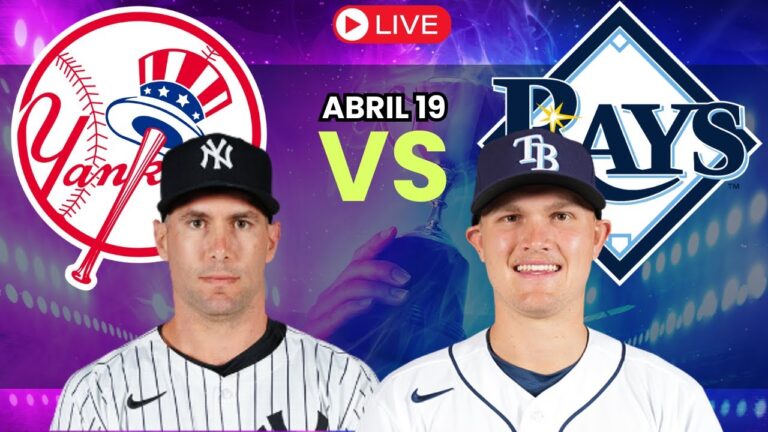 🔥ヤンキースvs rays en vivo  - ジューゴ3デスデルスタインブレンナーフィールド| Comentarios enespañol⚾🎙️