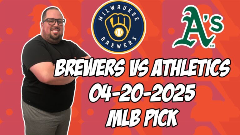 オークランドAのvsミルウォーキーブリューワーズ4/20/25 MLBピック＆予測| MLBベットのヒント