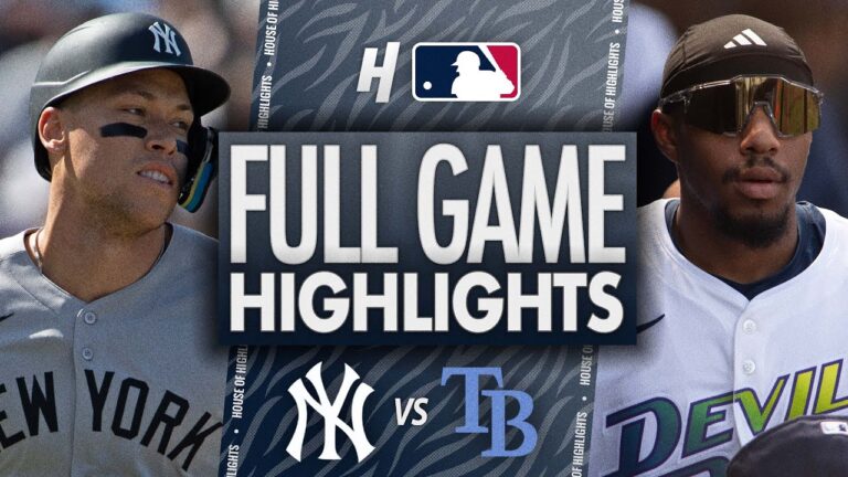 New York Yankees vs Tampa Bay Rays - FULL GAME HIGHLIGHTS | April 19, 2025 MLB Season