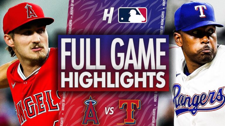 ロサンゼルスエンジェルvsテキサスレンジャーズ - フルゲームのハイライト| 2025年4月17日MLBシーズン