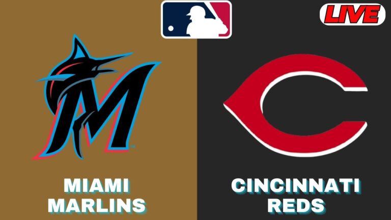 🔴Live：マイアミマーリンズvsシンシナティレッズ| MLB 2025 | MLBライブ野球スコア