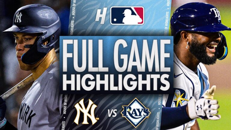 ニューヨークヤンキースvsタンパベイレイズ - フルゲームのハイライト| 2025年4月17日MLBシーズン