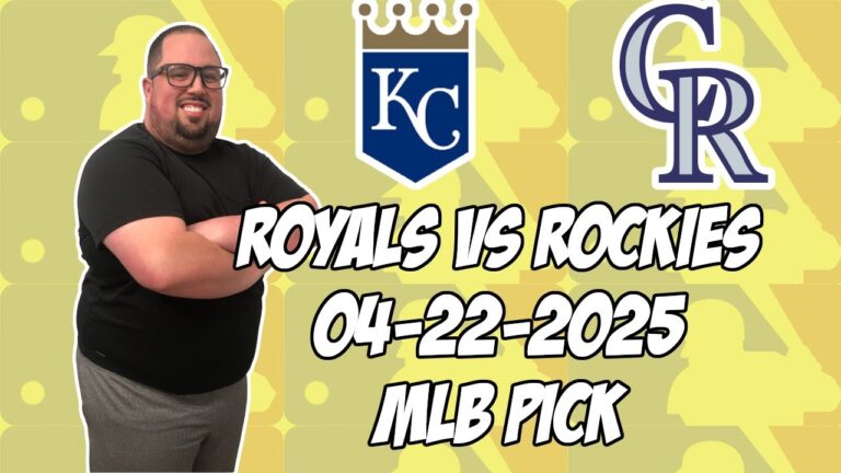 カンザスシティロイヤルズ対コロラドロッキーズ4/22/25 MLBピック＆予測| MLBベットのヒント