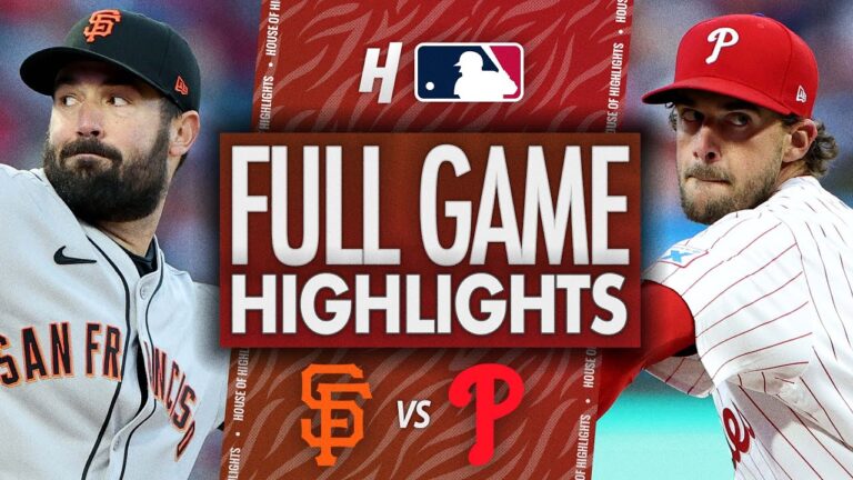 サンフランシスコジャイアンツ対フィラデルフィアフィリーズ - フルゲームのハイライト| 2025年4月16日MLBシーズン