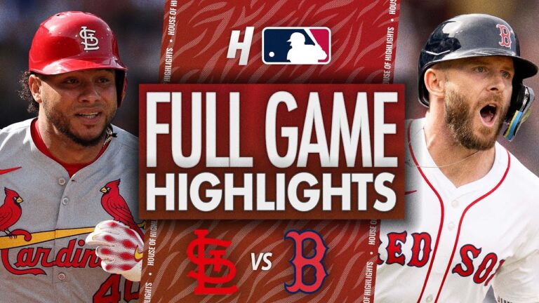 セントルイスカーディナルズ対ボストンレッドソックス - フルゲームのハイライト| 2025年4月4日MLBシーズン