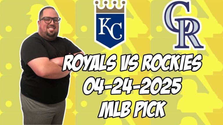 カンザスシティロイヤルズ対コロラドロッキーズ4/24/25 MLBピック＆予測| MLBベットのヒント