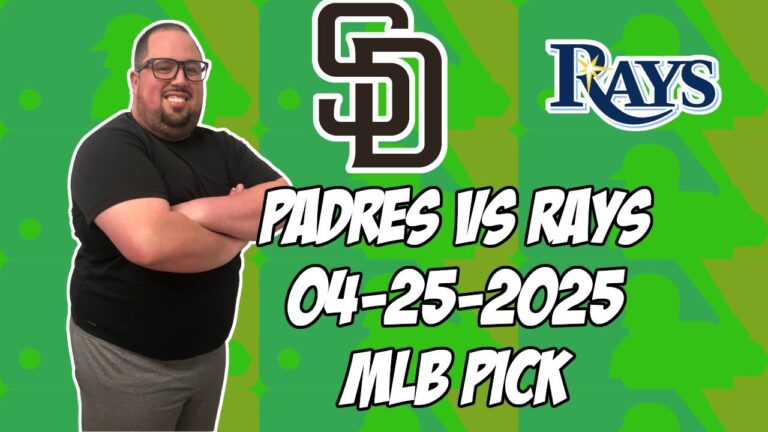 サンディエゴパドレスvsタンパベイレイズ4/25/25 MLBピック＆予測| MLBベットのヒント
