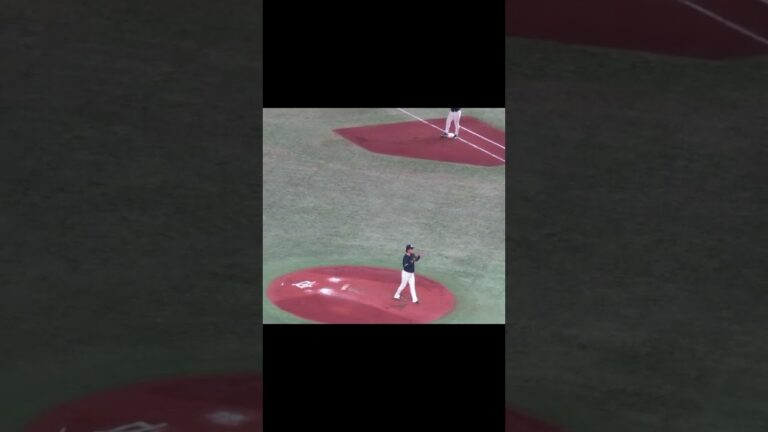 【スワローズ】山本大貴 投球フォーム2024年5月1日 読売ジャイアンツ 対 ヤクルトスワローズ