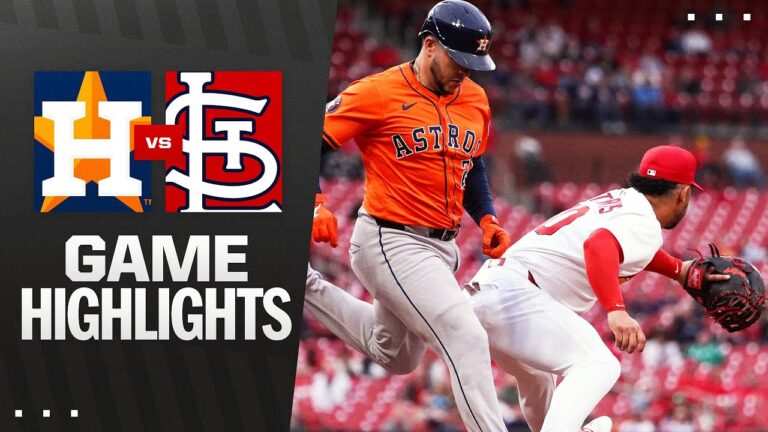 Astros vs. Cardinalsゲームのハイライト（4/14/25）| MLBのハイライト