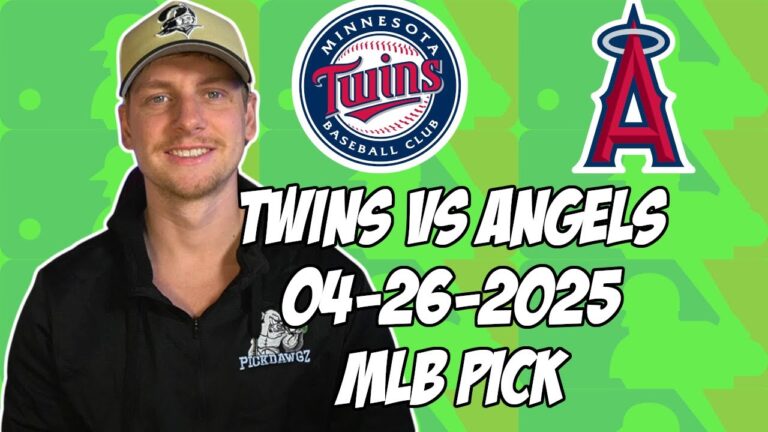 ミネソタツインズvsロサンゼルスエンジェルス4/26/25 MLBピック＆予測| MLBベットのヒント