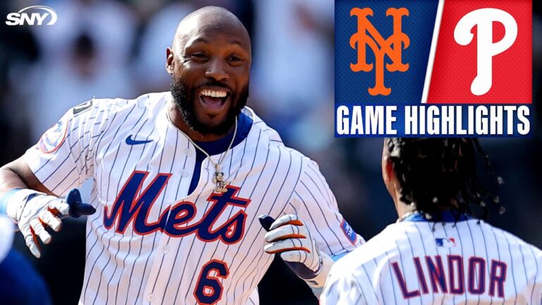 メッツvsフィリーズ（4/23/25）| NY Metsのハイライト