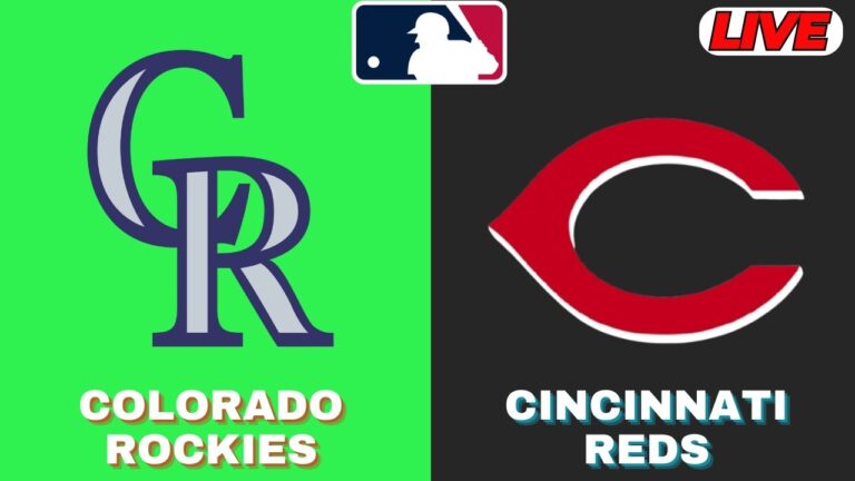 🔴Live：コロラドロッキーズvsシンシナティレッズ| MLB 2025 | MLBライブ野球スコア2025