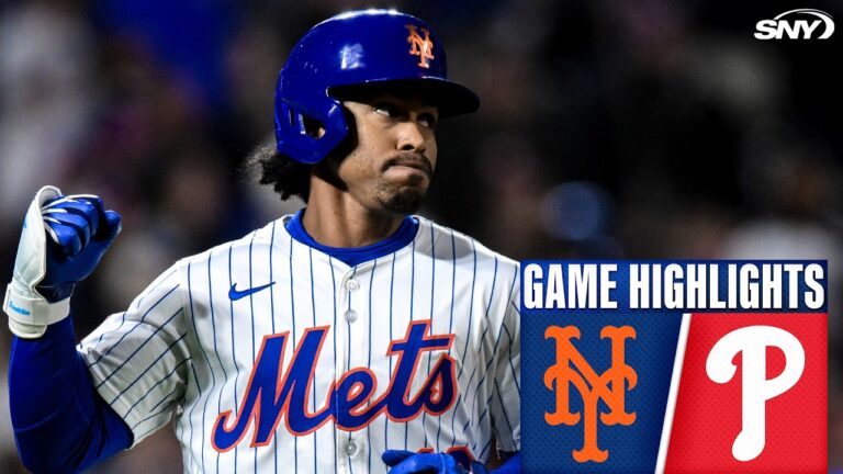 メッツvsフィリーズ（4/21/25）| NY Metsのハイライト