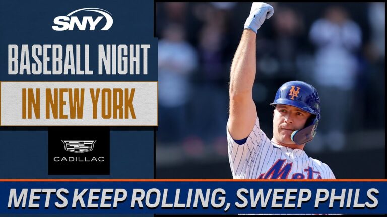 フィリーズのメッツスイープへの反応|ニューヨークの野球の夜