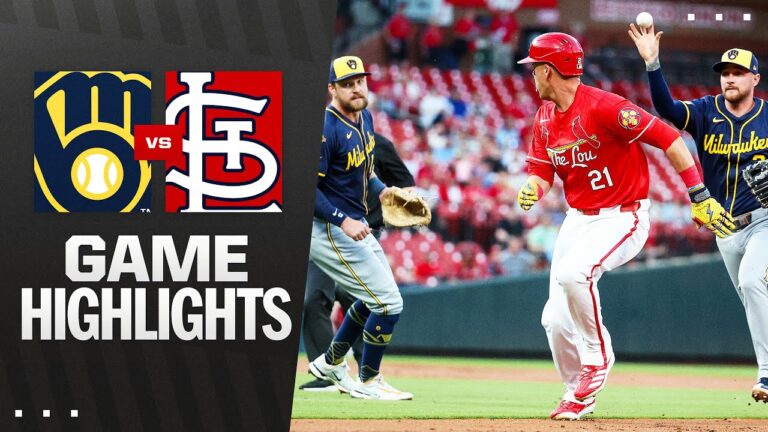 Brewers vs. Cardinalsゲームのハイライト（4/25/25）| MLBのハイライト