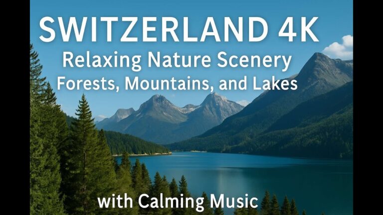 Switzerland 4K – Scenic Relaxation Film with Calming Music