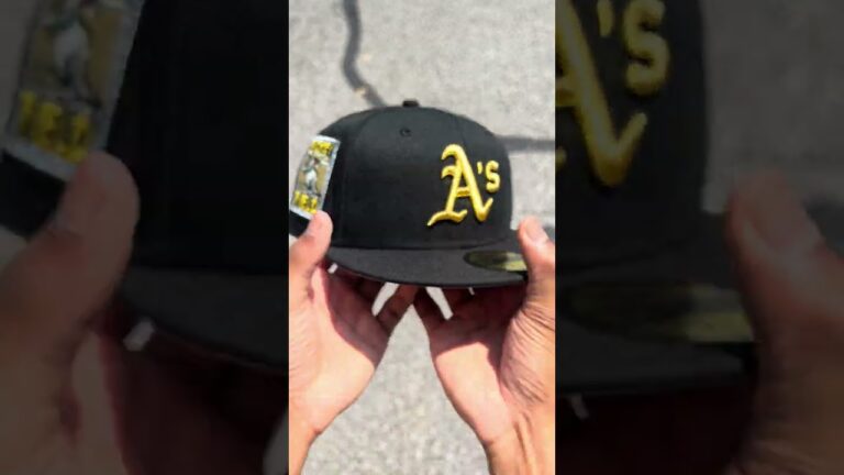 オークランドアスレチックスリッキーヘンダーソンオークランドパッチNEW ERA 59FIFTY FITITED HAT🐘🏃🏿