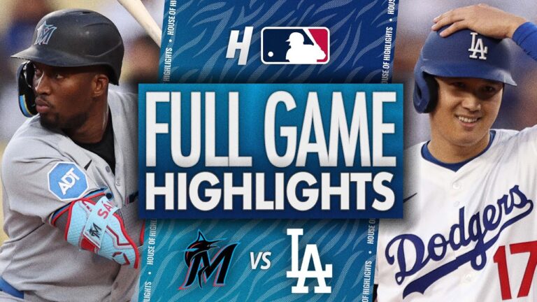 マイアミマーリンズ対ロサンゼルスドジャース - フルゲームのハイライト| 2025年4月28日MLBシーズン