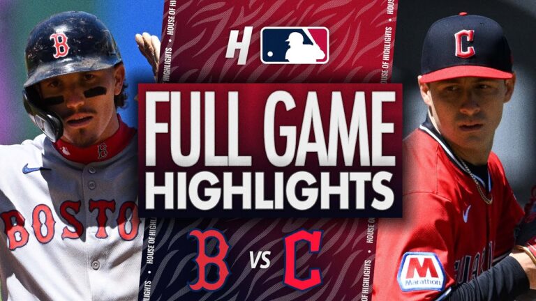 ボストンレッドソックスvsクリーブランドガーディアンズ - フルゲームのハイライト| 2025年4月27日MLBシーズン