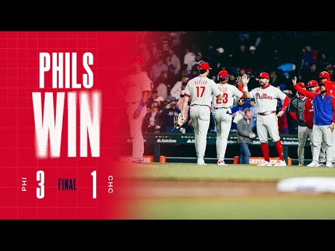 フィリーズ対カブスゲームのハイライト（4/27/25）| MLBのハイライト