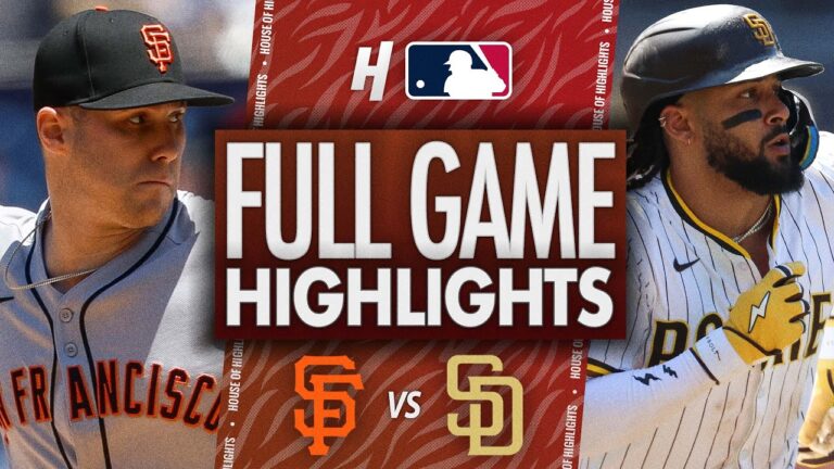 サンフランシスコジャイアンツvsサンディエゴパドレス - フルゲームのハイライト| 2025年4月30日MLBシーズン