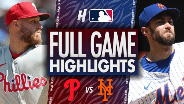 フィラデルフィアフィリーズ対ニューヨークメッツ - フルゲームのハイライト| 2025年4月23日MLBシーズン