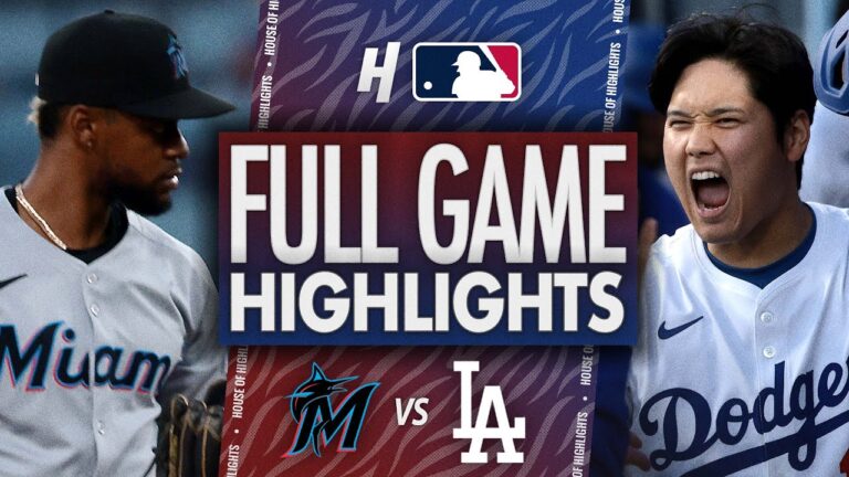 マイアミマーリンズ対ロサンゼルスドジャース - フルゲームのハイライト| 2025年4月29日MLBシーズン
