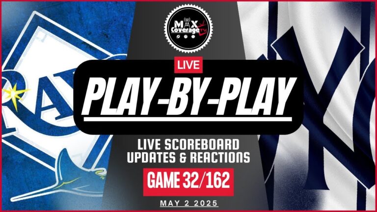 🔴liveタンパベイレイズ対ニューヨークヤンキース - プレイバイプレイ＆リアクション（5/2/25）