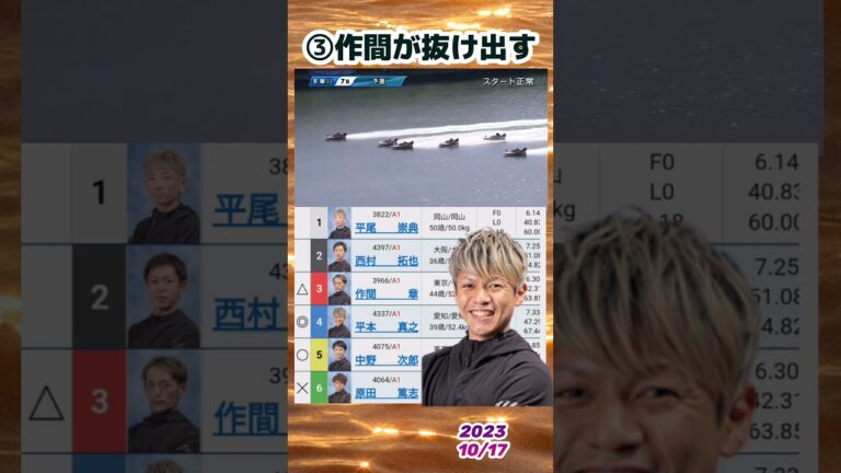 ボートレース 平本真之 #135
