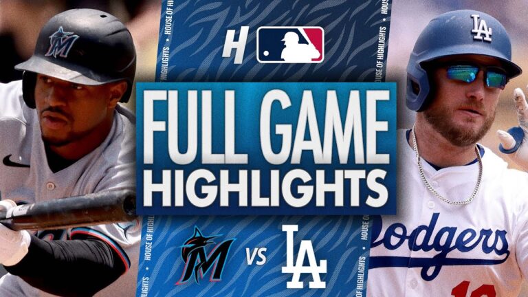 マイアミマーリンズ対ロサンゼルスドジャース - フルゲームのハイライト| 2025年4月30日MLBシーズン