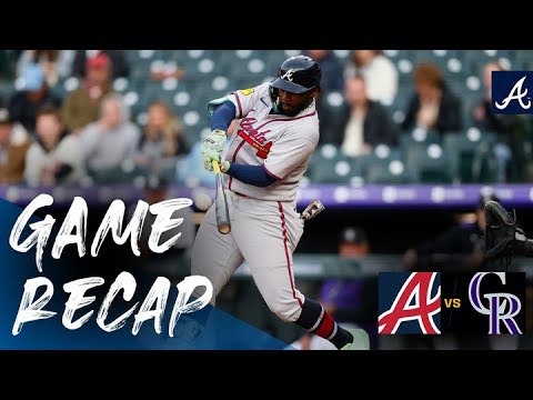Braves vs. Rockiesゲームのハイライト（4/29/25）| MLBのハイライト