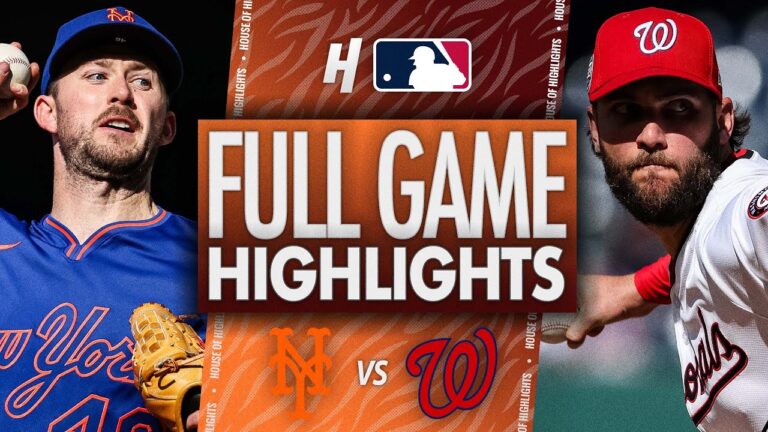 ニューヨークメッツvsワシントンナショナルズ - フルゲームのハイライト| 2025年4月28日MLBシーズン