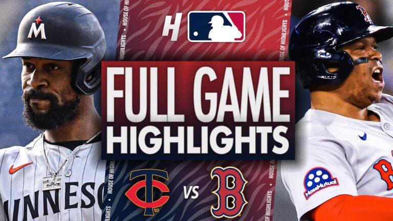 ミネソタツインズvsボストンレッドソックス - フルゲームのハイライト| 2025年5月2日MLBシーズン